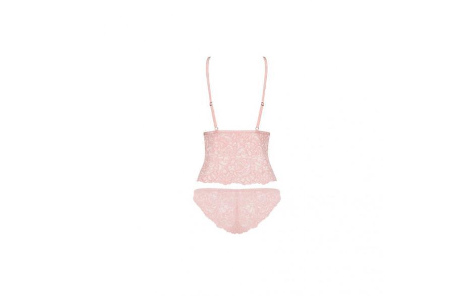 Delicanta Top and Panties Pink - Lingerie