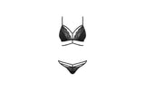 Diyosa 2 Pc Set Black - Lingerie