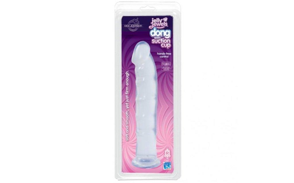 Dong With Suction Cup Diamond - Adult Toys