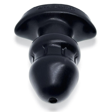 Drain O Flow Thru Buttplug Black - Naughty by Nature Adult Store