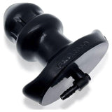 Drain O Flow Thru Buttplug Black - Naughty by Nature Adult Store