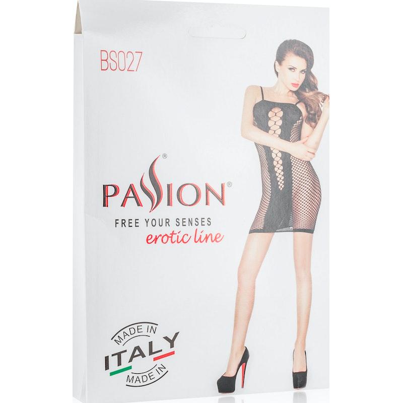 Dress Translucent With Open Sides Red - Lingerie