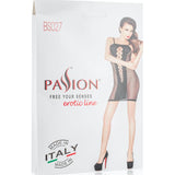 Dress Translucent With Open Sides Red - Lingerie