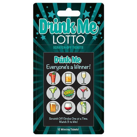 Drink Me Lotto - Party Scratcher - Naughty by Nature Adult Store