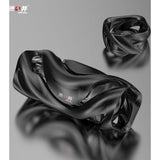 Drywell Hurricane Male Masturbator – Spiral Silicone Sleeve, Black - Adult Toys