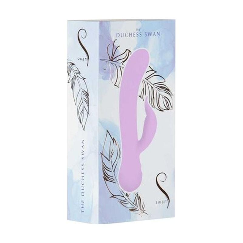 Duchess Swan Rabbit Vibrator - Adult Toys