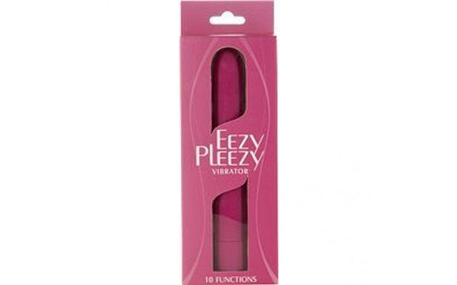 Eezy Pleezy 10 Speed 18cm Bullet Vibrator Pink - Adult Toys