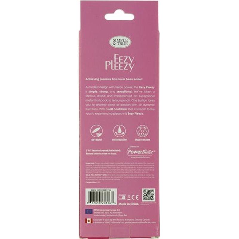 Eezy Pleezy 10 Speed 18cm Bullet Vibrator Pink - Adult Toys