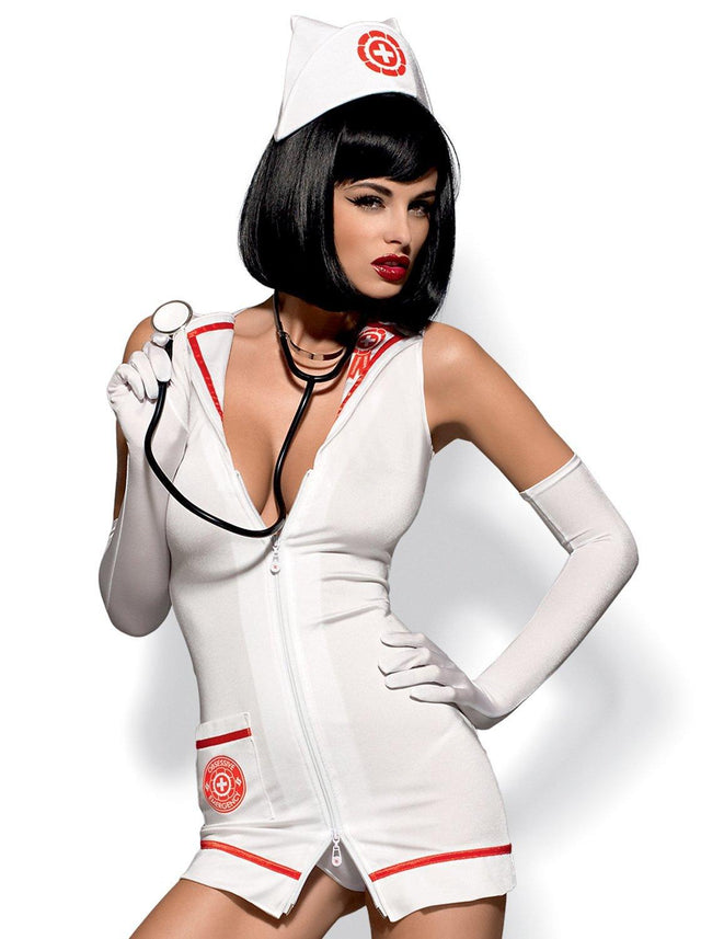 Emergency Dress And Stethoscope - Lingerie