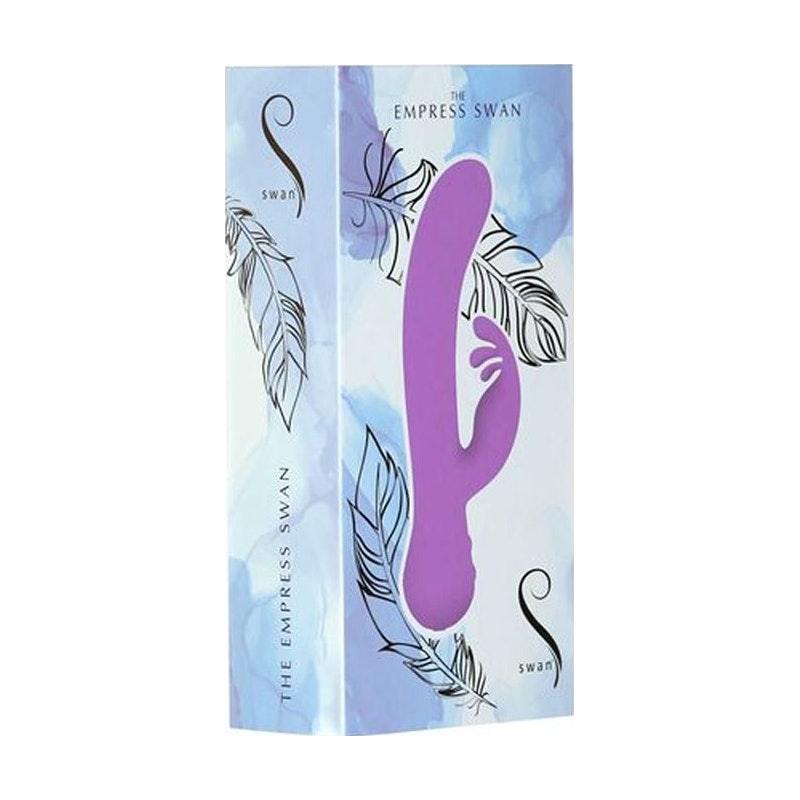 Empress Swan Rabbit Vibrator - Adult Toys