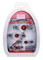 Endurance Clear 4 Ring Penis Set - Adult Toys