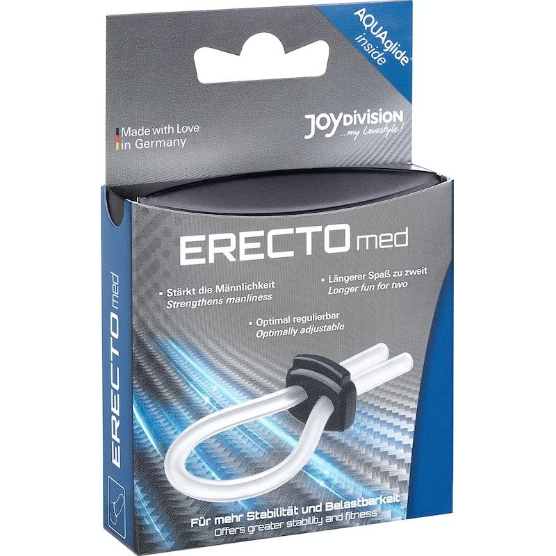 ERECTOmed Adjustable Cock Ring Clear - Adult Toys
