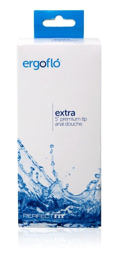 Ergoflo Extra Douche with 8cm and 13cm Nozzle - Adult Toys