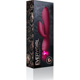 Every Girl Rabbit Vibrator Burgundy - Naughty by Nature Adult Store