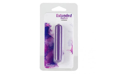 Power Bullet Extended 9cm 3 Speed Purple - Naughty by Nature Adult Store