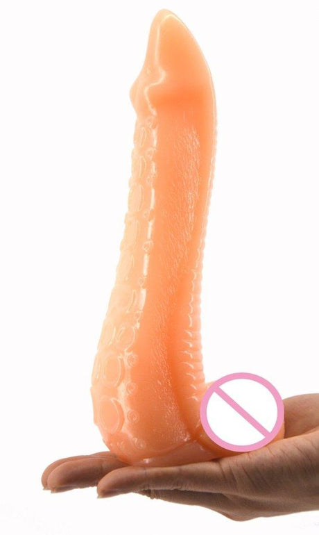 FAAK Octopus Tentacle Dildo - Bodysafe PVC Adult Toy - 22cm x 6cm - Adult Toys