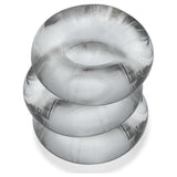 Fat Willy 3 Pc Jumbo Cockrings Clear - Adult Toys