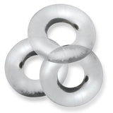 Fat Willy 3 Pc Jumbo Cockrings Clear - Adult Toys