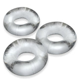 Fat Willy 3 Pc Jumbo Cockrings Clear - Adult Toys