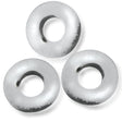 Fat Willy 3 Pc Jumbo Cockrings Clear - Adult Toys