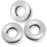 Fat Willy 3 Pc Jumbo Cockrings Clear - Adult Toys