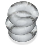 Fat Willy 3 Pc Jumbo Cockrings Clear - Adult Toys