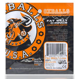 Fat Willy 3 Pc Jumbo Cockrings Orange - Adult Toys