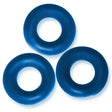 Fat Willy 3 Pc Jumbo Cockrings Space Blue - Adult Toys