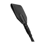 Faux Leather Crop Whip Black - Adult Toys