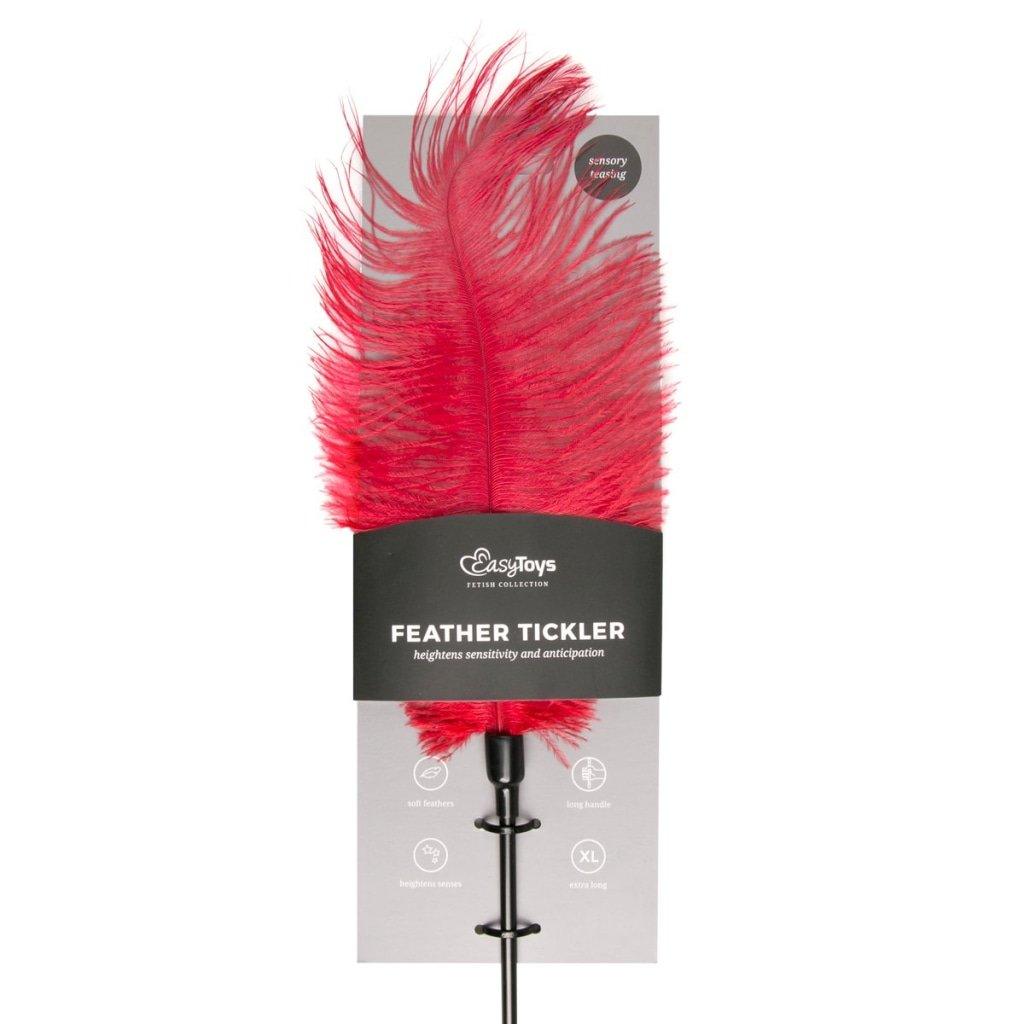 Feather Tickler Red - Adult Toys