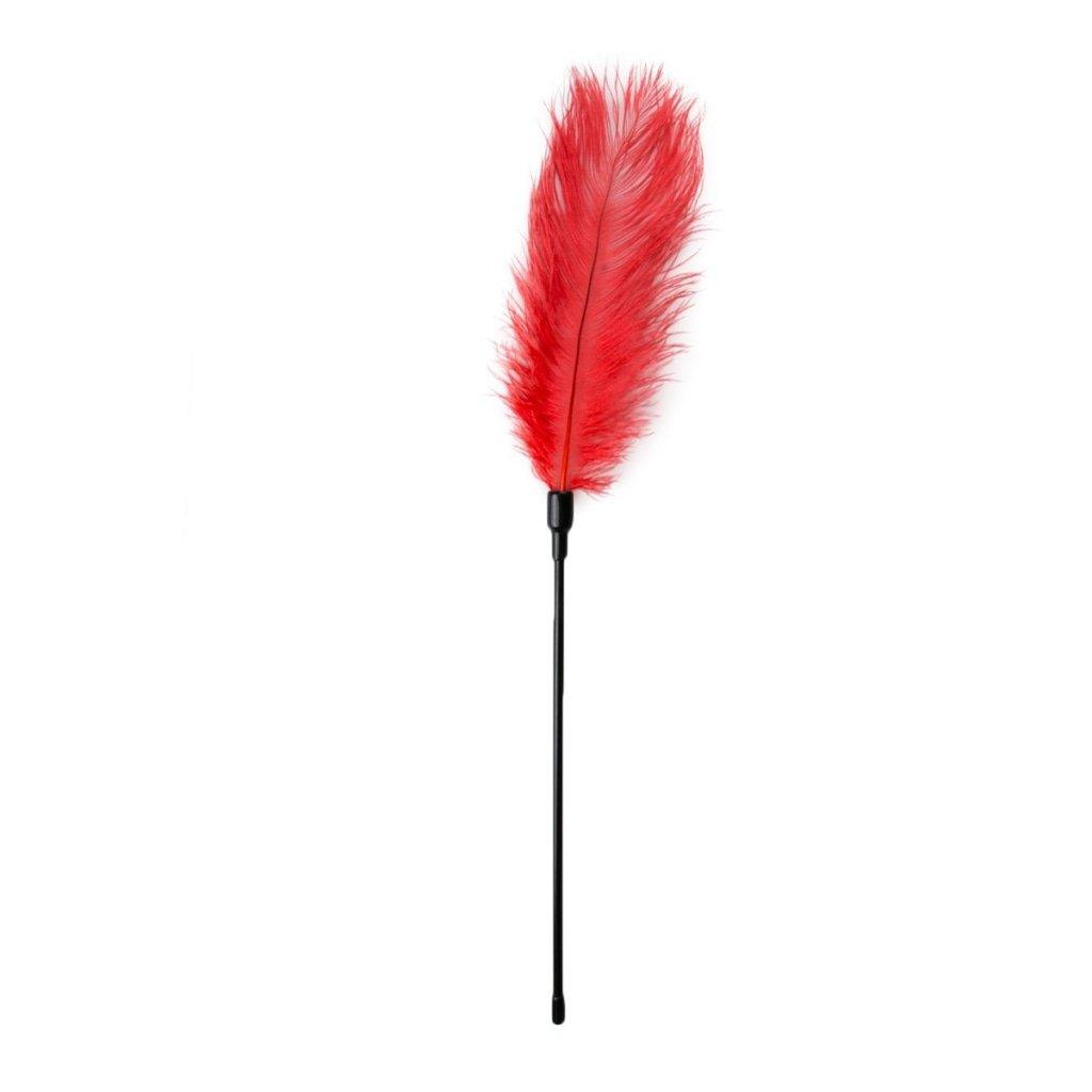 Feather Tickler Red - Naughty by Nature Adult Store