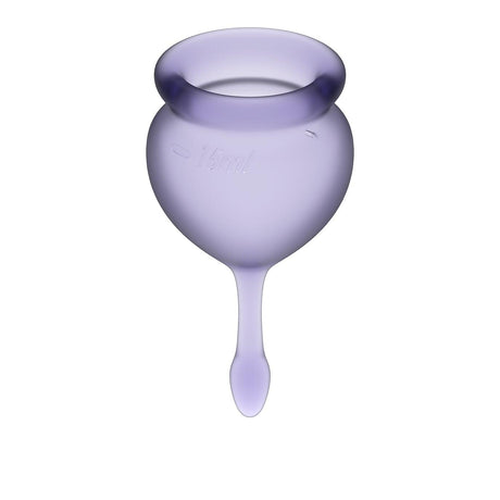 Feel Good Menstrual Cup Lila 2pcs - Adult Toys