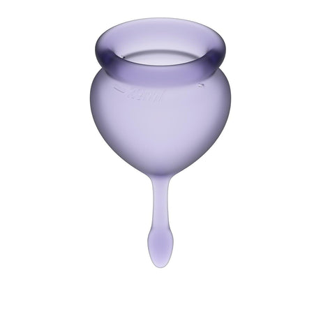 Feel Good Menstrual Cup Lila 2pcs - Adult Toys