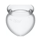 Feel Good Menstrual Cup Transparent 2pcs - Adult Toys