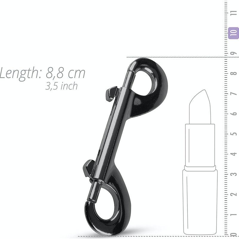 Fetish Collection Double Metal Bondage Clip – Grey Attachment Hook - Adult Toys