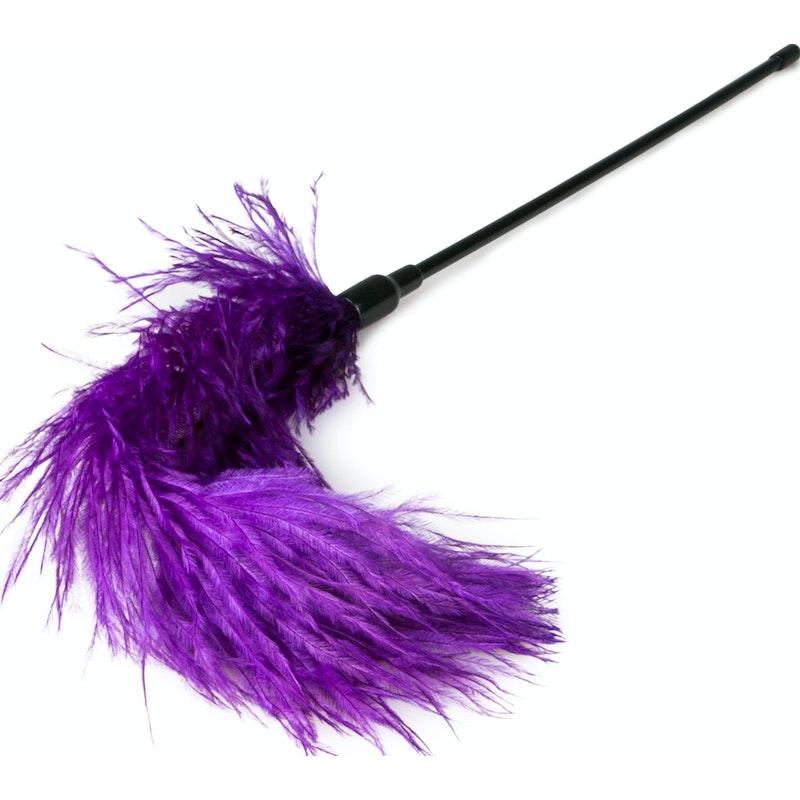 Fetish Collection Purple Feather Tickler – Intimate BDSM Tease Toy - Adult Toys