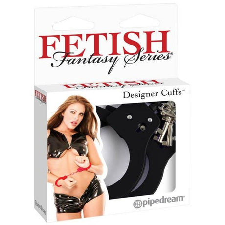 Fetish Fantasy Series Designer Cuffs - Black Hand Cuffs - Naughty by Nature Adult Store