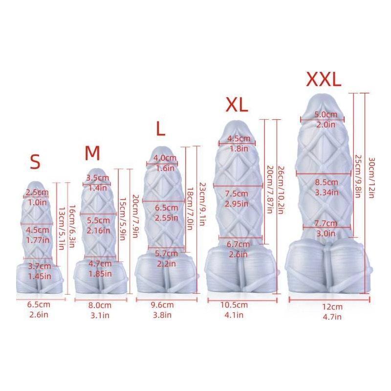Fetishique Liquid Silicone Dildo Medium - Adult Toys