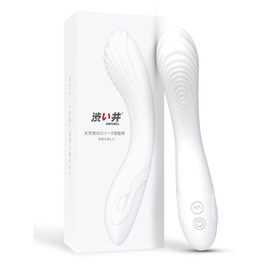 Flexible Bending Silicone Vibrator White - Adult Toys