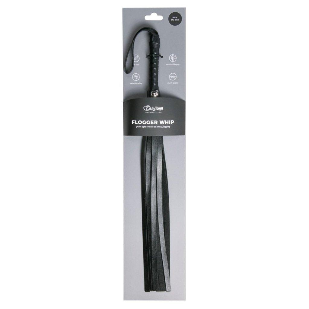 Flogger Whip Leather - Adult Toys