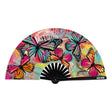 Flutter By Butterfly Blacklight Folding Fan - Naughty by Nature Adult Store