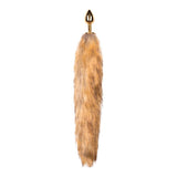 Fox Tail No. 1 - Gold Plug - Adult Toys