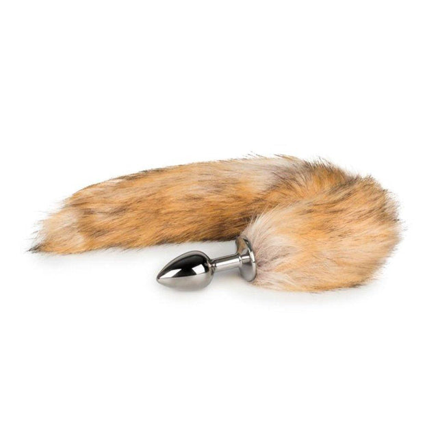 Fox Tail No. 1 Silver Plug - Naughty by Nature Adult Store