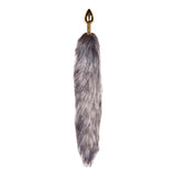 Fox Tail No. 5 - Gold Plug - Naughty by Nature Adult Store