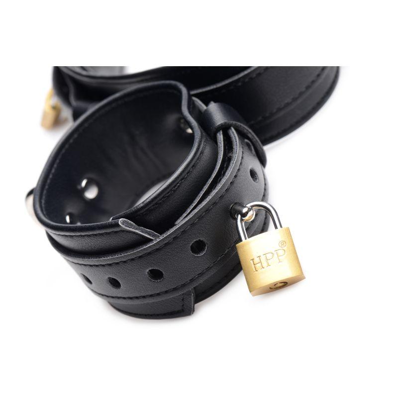Frog Tie Restraint Set Black - Adult Toys