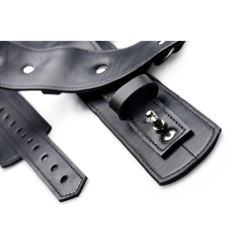 Frog Tie Restraint Set Black - Adult Toys