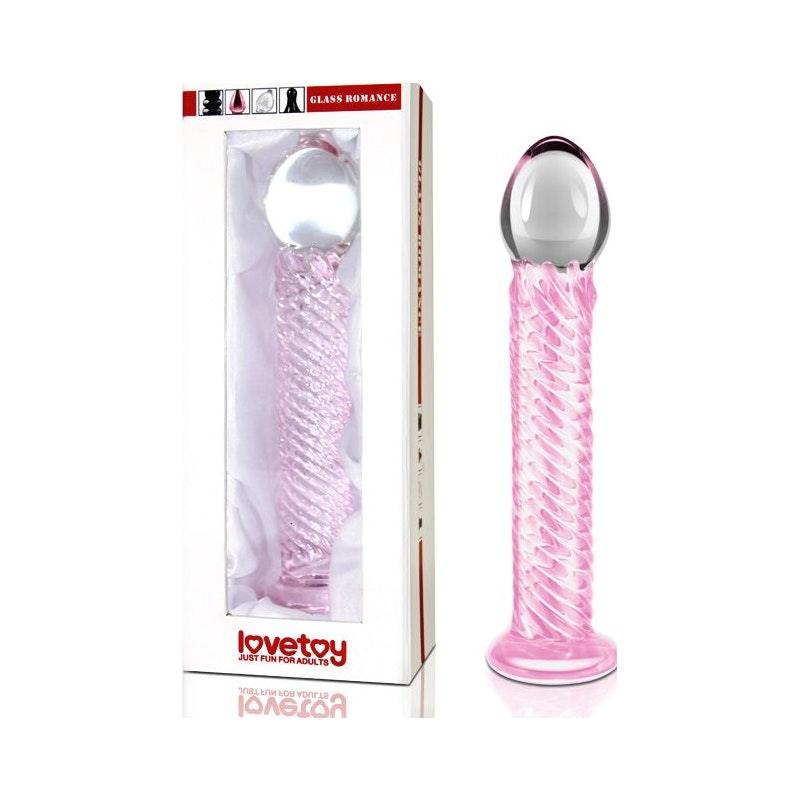 Glass Romance 7 Pink 7.5in - Adult Toys