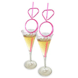 Glitterati - Diamond Straw Set - Hens Party Novelty - Set of 8 - Naughty by Nature Adult Store