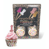 Glitterati - Penis Party Cupcake Set - Party Cupcake Set - Set of 24 - Novelties