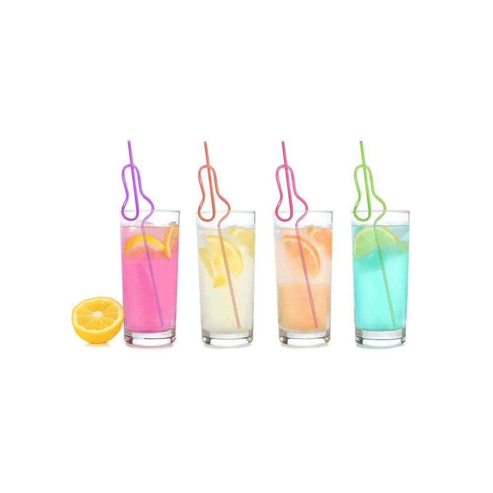 Glitterati Penis Silly Straws - Novelties